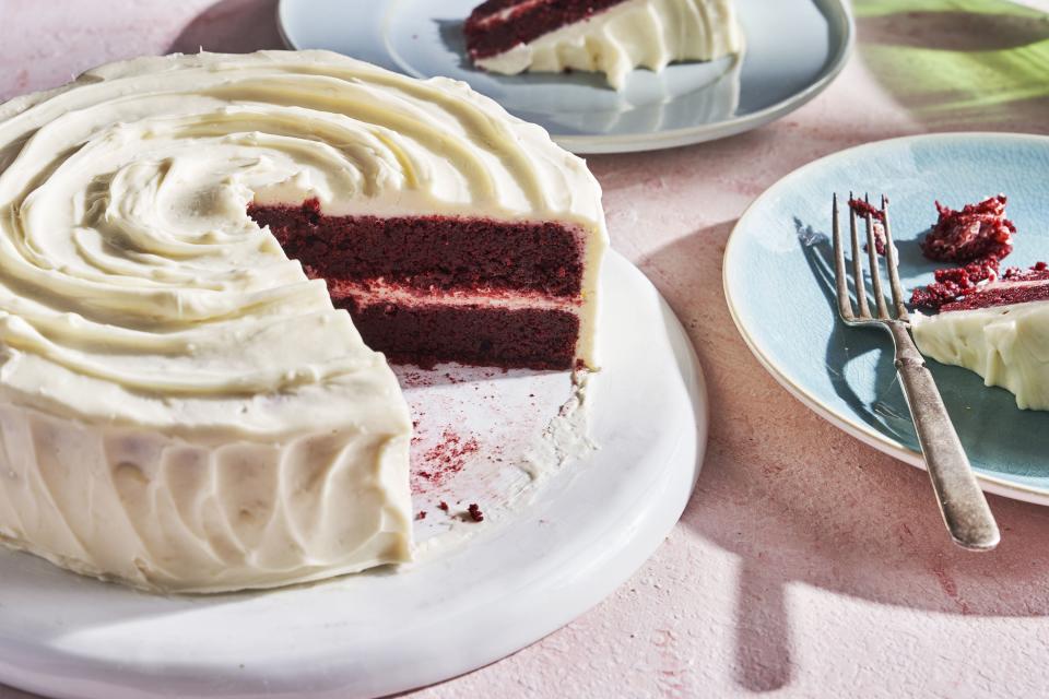 8) Keto Red Velvet Cake