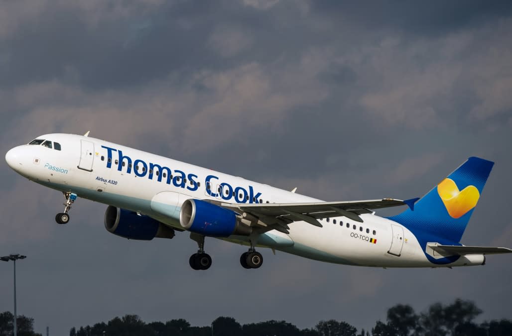 FRANCE-TRANSPORT-PLANE-THOMAS COOK