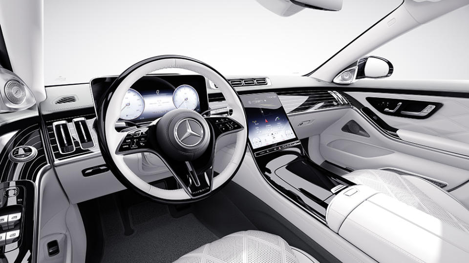 Inside the S680 4MATIC “Edition 100” - Credit: Mercedes-Maybach