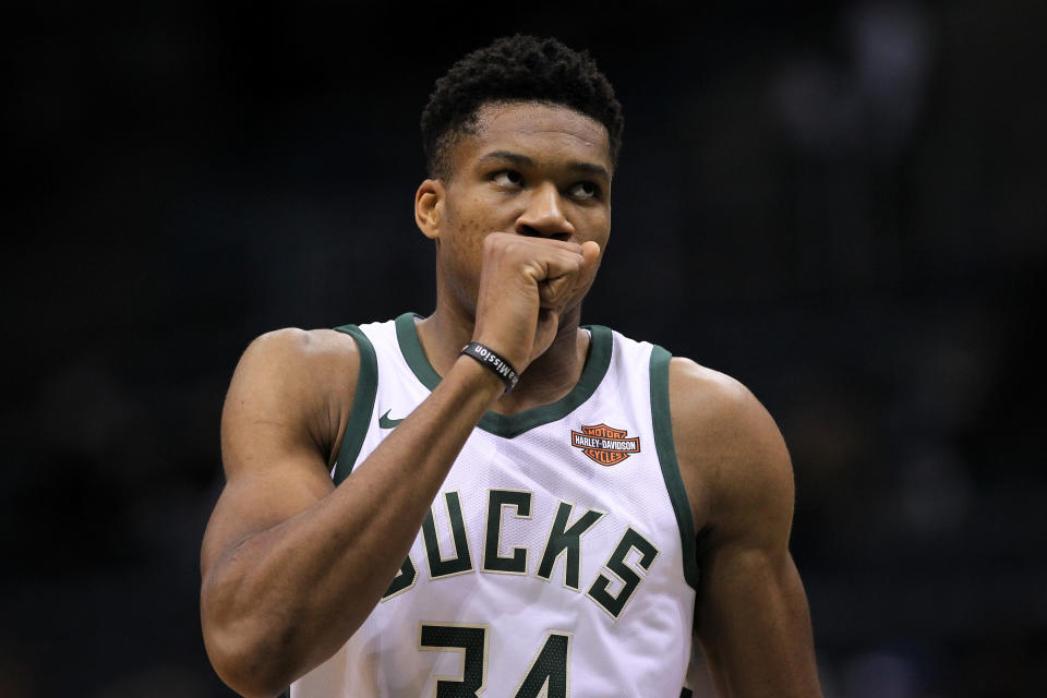 Giannis Antetokounmpo’s time is now. (Getty)