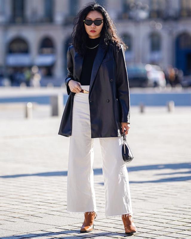 One Pant, 3 Looks - How to Wear the White Wide Leg Trouser