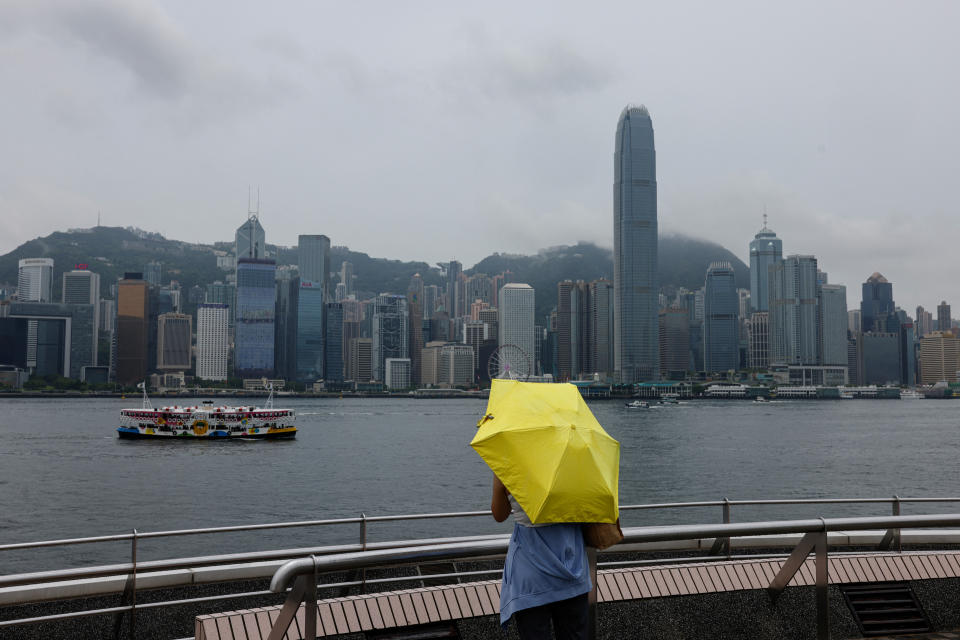 Le Victoria Harbour (Crédit : REUTERS/Tyrone Siu)