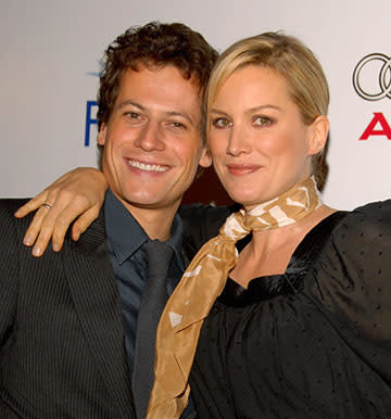 Ioan Gruffudd and Alice Evans at the AFI Fest screening of Fox Searchlight's Juno in Hollywood