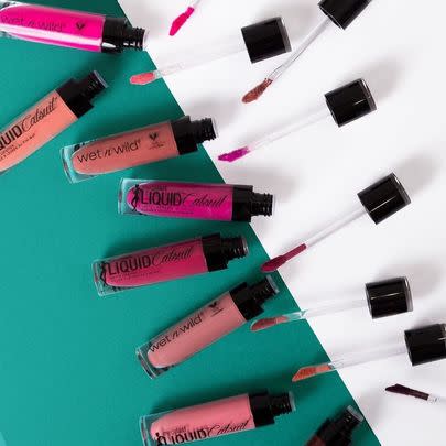 Wet n Wild Catsuit Liquid Lipsticks saturate your lips with matte color and last ALL DAY, rivaling Jeffree Star's Velour Lipsticks