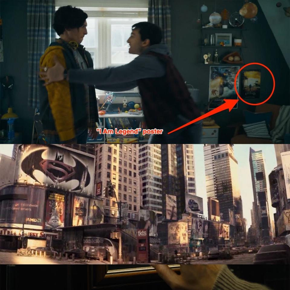 I Am Legend poster in The Flash