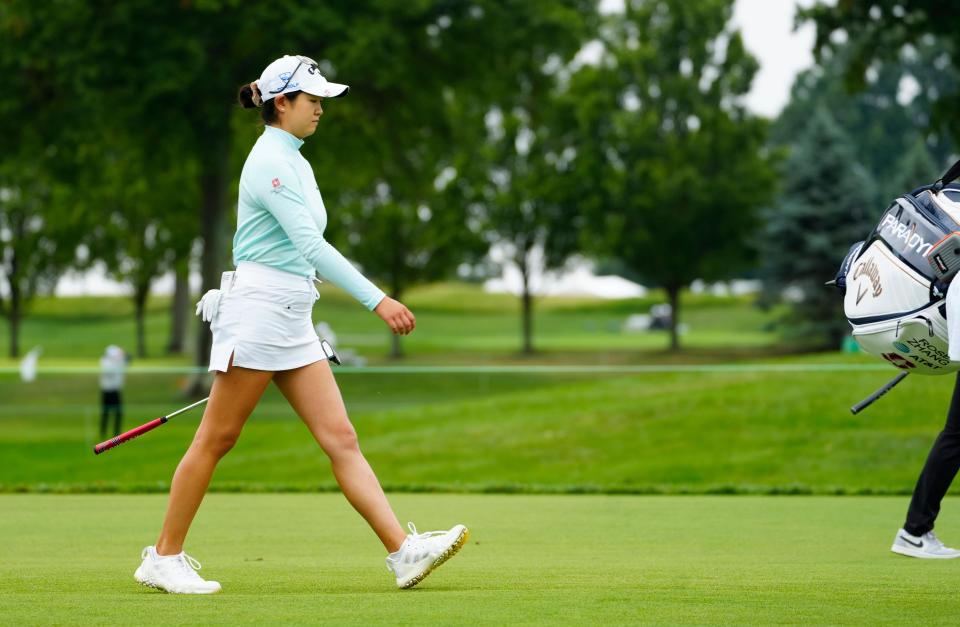 Rose Zhang finished 31st as a rookie in the 2023 Kroger Queen City Championship.