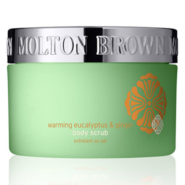 Top 10 best exfoliators: Molton Brown Warming Eucalyptus & Ginger Body Scrub