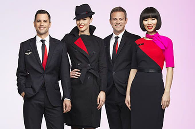 Stylish but some staff say too tight. Photo: Qantas