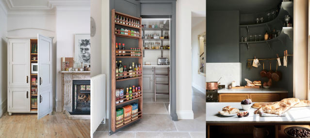 Clever Kitchen Cabinet & Pantry Storage Ideas