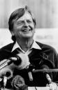 The Swedish politican Olof Palme photographed 1975