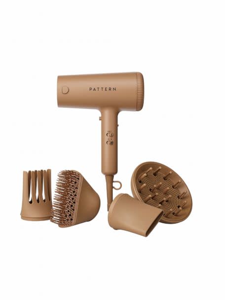PHOTO: Tracee Ellis Ross has introduced her hair brand Pattern Beauty's first-ever heat tool. It's a blow dryer designed for curls, coils and tight hair textures. (Courtesy of Pattern Beauty)