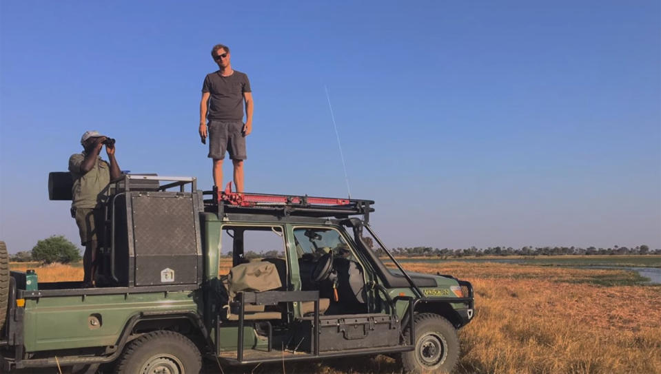 Prince Harry in Botswana