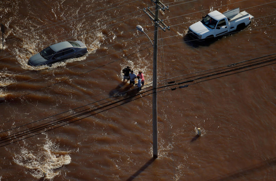 Hurricane Matthew batters the Southeast