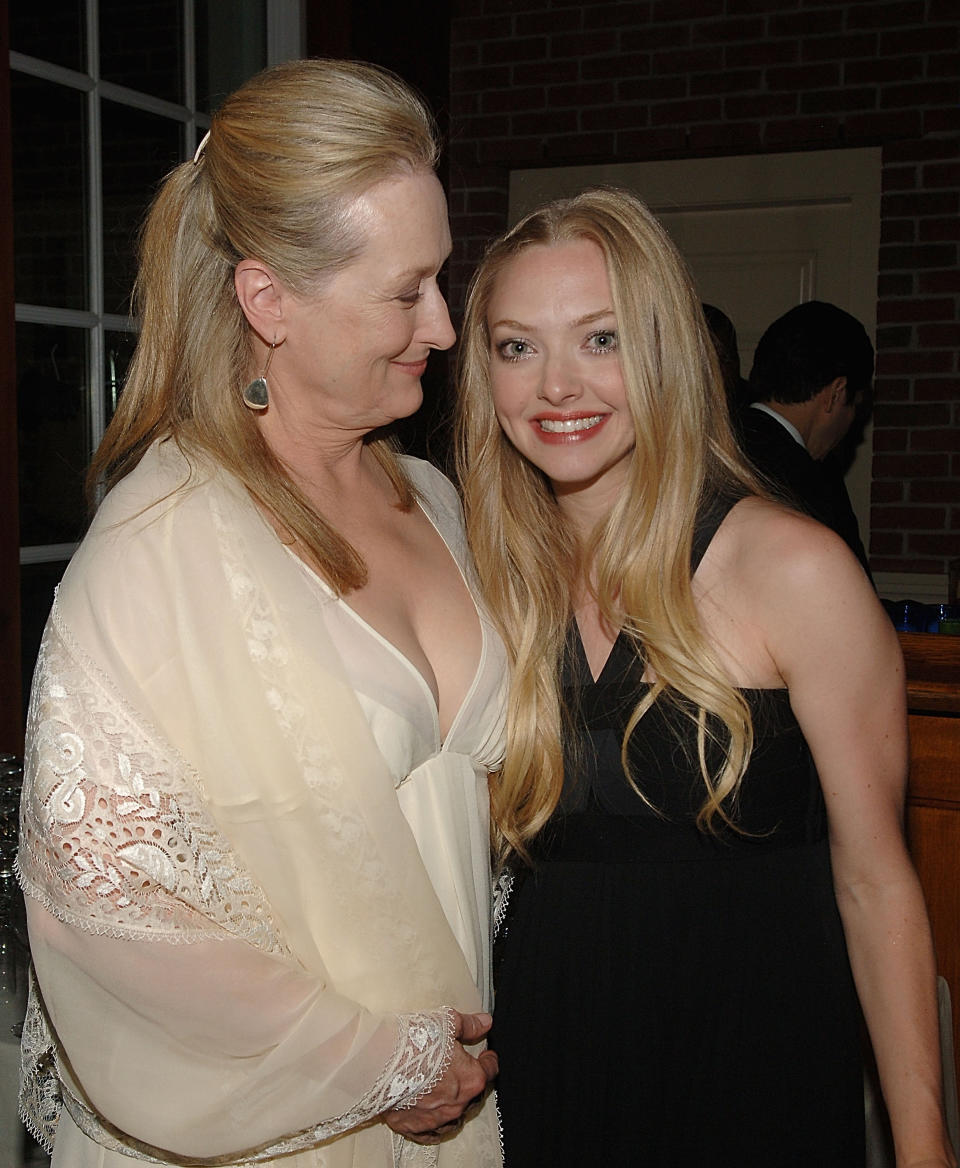 Amanda Seyfried and Meryl Streep