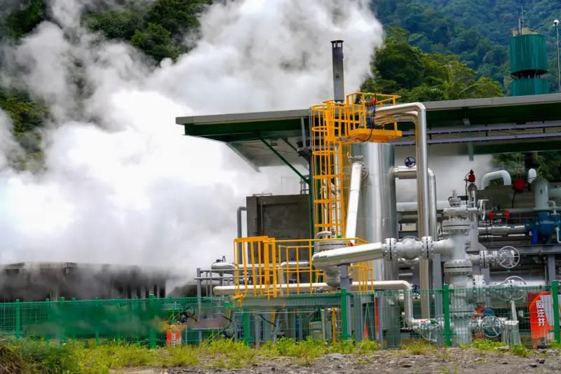 ▲「宜蘭仁澤地熱發電廠」為「地熱發電國家隊」首發成果，於今（24）日正式啟用，啟用後年發約470萬度綠電，等同近1200個家戶年用電量。（圖／經濟部提供）