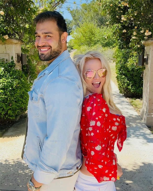 Britney Spears y Sam Ashgari