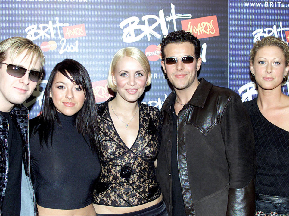 At the Brits in 2001: ‘A Steps song has to be genderless’Rex Features