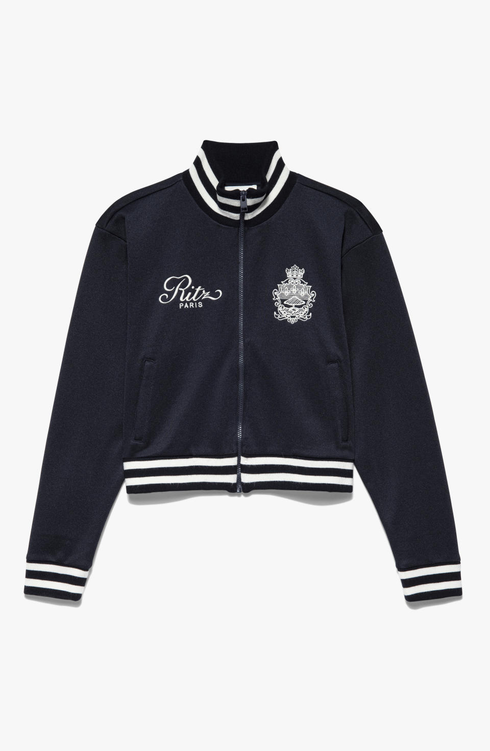 Frame x Ritz Paris varsity jacket