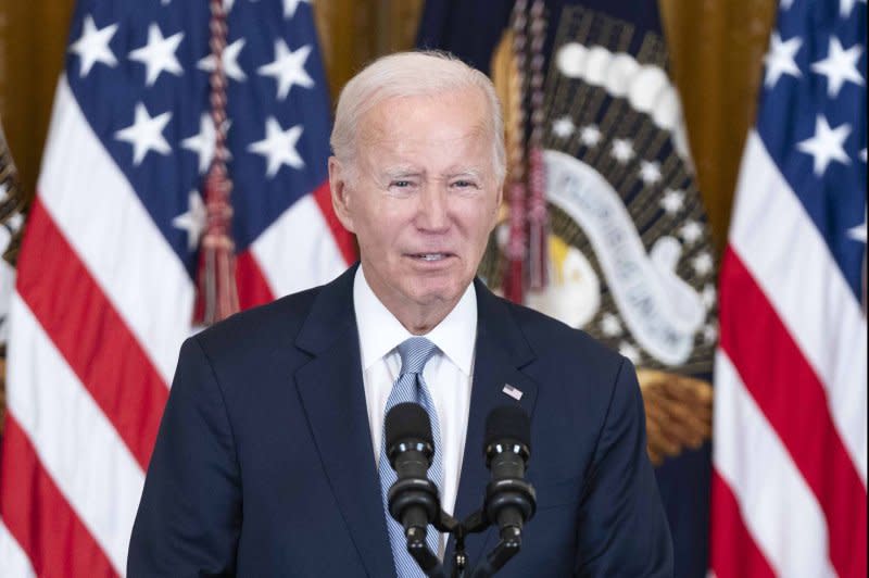 President Joe Biden has continued to push for lower healthcare costs as he seeks to fulfill a campaign promise to make prescription drugs more affordable for millions of aging Americans. File photo by Bonnie Cash/UPI