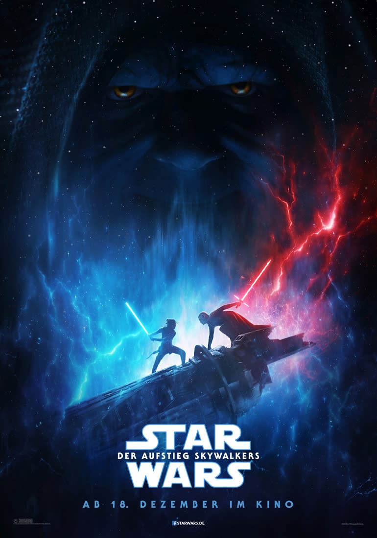 Das neue "Star Wars"-Poster. (Bild: 2019 ILM and Lucasfilm Ltd.)