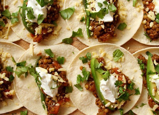 <strong>Get the <a href="http://www.crumblycookie.net/2012/04/23/lentil-tacos/" target="_hplink">Lentil Tacos recipe from The Way the Cookie Crumbles</a></strong>