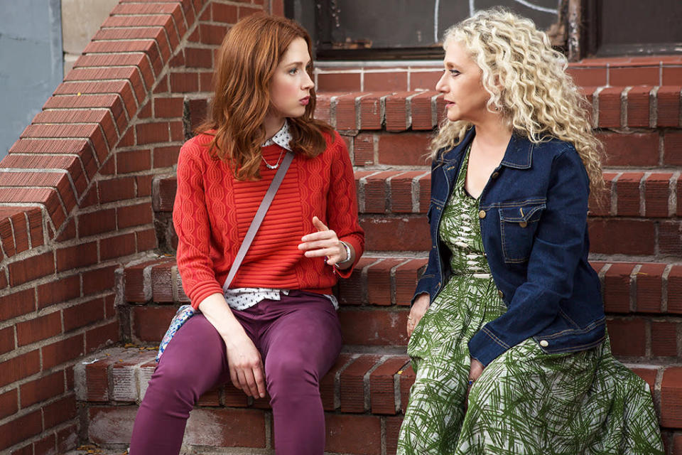 Ellie Kemper and Carol Kane