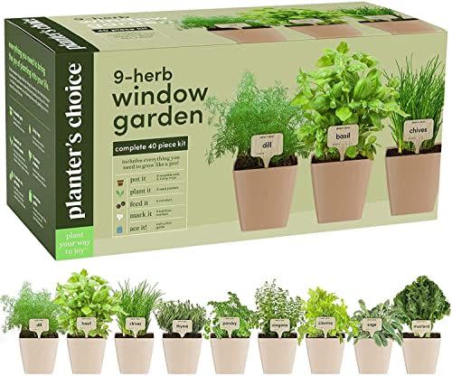 40) Herb Window Garden