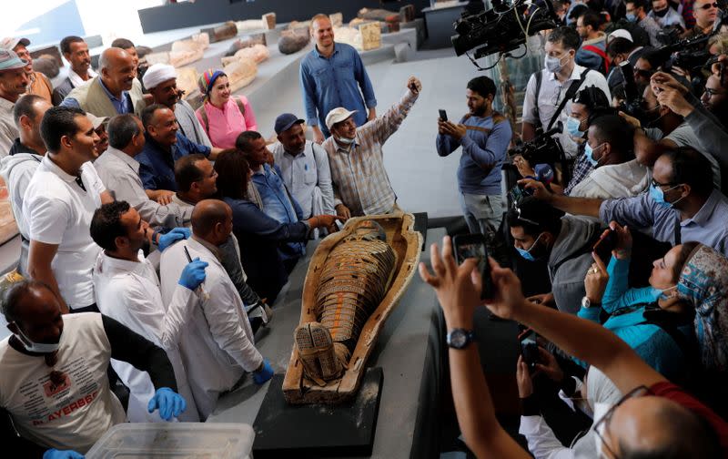 Egyptian antiquities announce details of a 2,500-year-old discovery