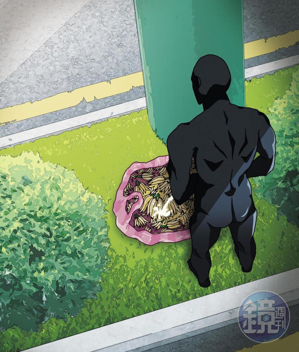 越南小販懷疑，台灣小販對他的玉蘭花存貨灑尿破壞。