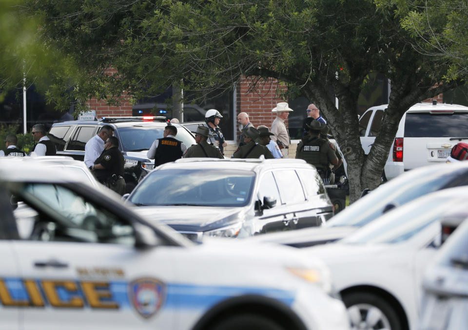 Shooting at Santa Fe High School in Galveston County, Texas