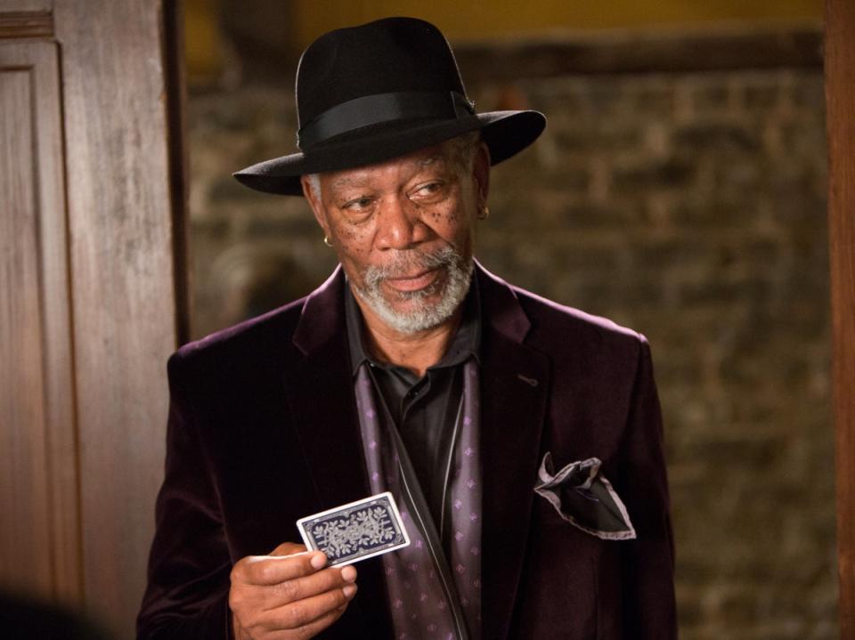 Prestigeless: Morgan Freeman in ‘Now You See Me’ (Summit Entertainment)