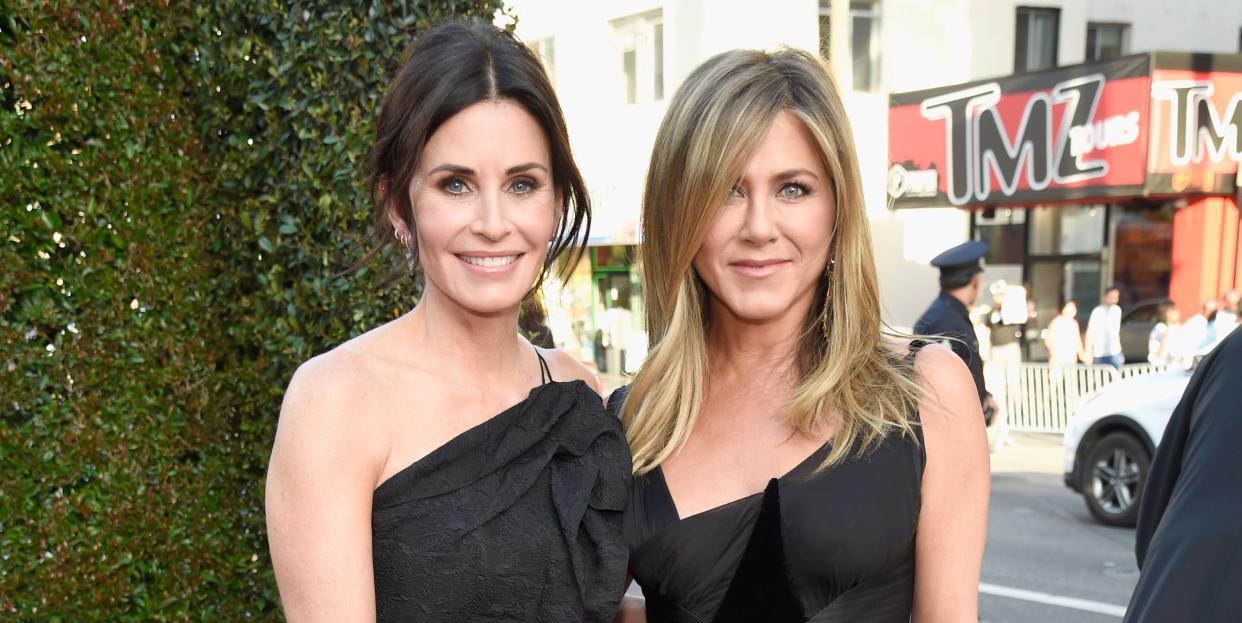 courteney cox and jennifer aniston