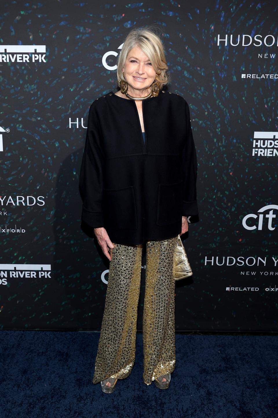 Martha Stewart attends the Hudson River Park Friends 2022 Gala at Pier Sixty at Chelsea Piers on October 13, 2022 in New York City.