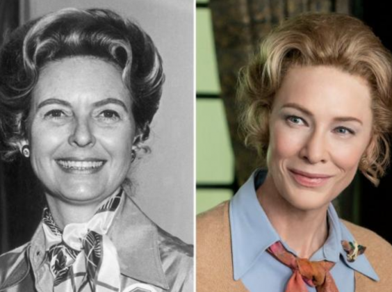 Phyllis Schlafly is played by Cate Blanchett in Mrs America ((Getty) )