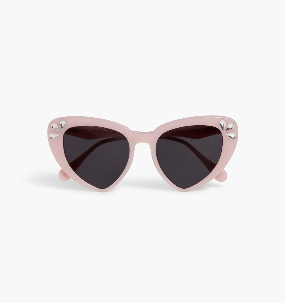 HHH263_Sunglasses with Rhinestones_Pink_A 1