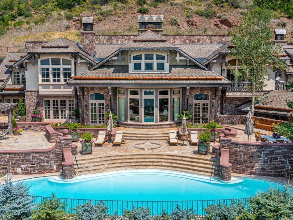 The Peak House on Red Mountain, nicknamed Billionaire Mountain, in Aspen, Colorado.