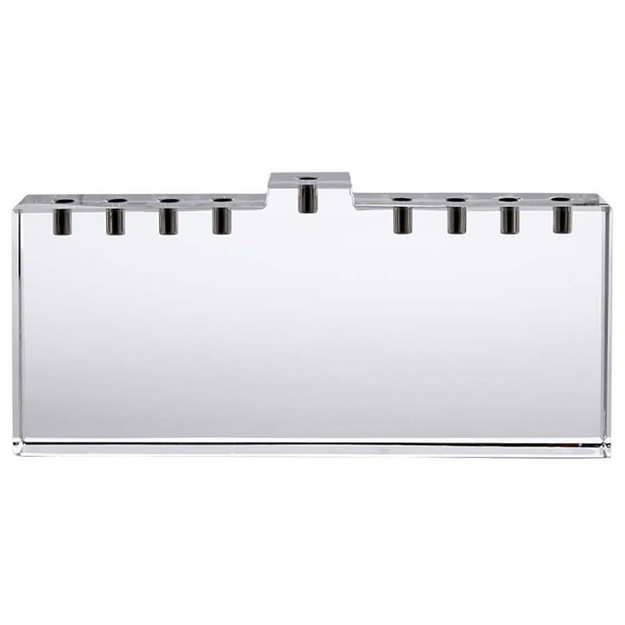 WILLIAMS-SONOMA CRYSTAL BLOCK MENORAH