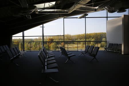 A waiting area is seen at the airport in Lodz October 10, 2014. REUTERS/Kacper Pempel