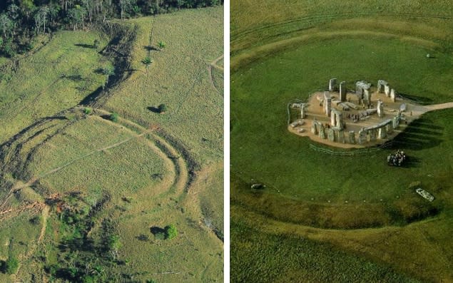 Hundreds of ancient earthworks resembling Stonehenge found in Amazon rainforest