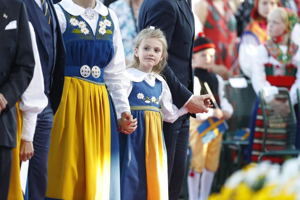 Crown Princess Victoria, Princess Estelle, and More Swedish Royals Celebrate Sweden's National Day