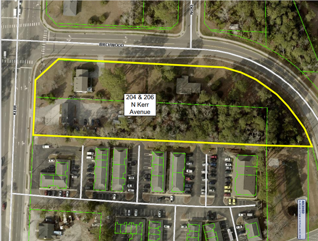 Mixed Use Infill Proposed for Prominent Vacant Lot In The Grove