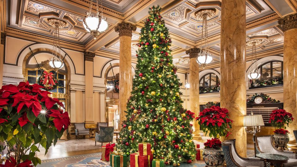 16 luxury hotels that go allout for Christmas