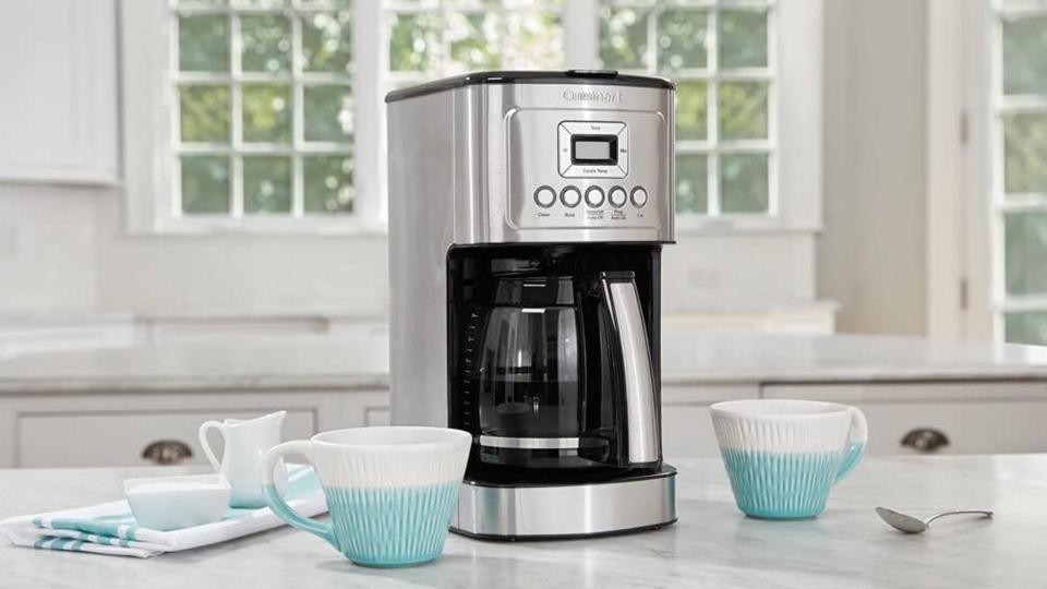 This 12-cup Cuisinart coffee maker is one of the best we've tested.