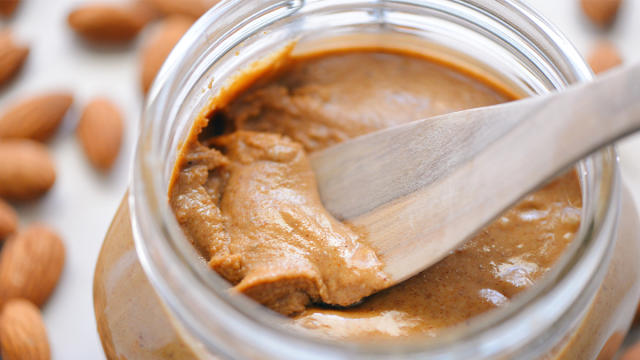 Hack for stirring oil into natural peanut butter, almond butter or any