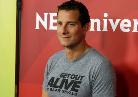 FILE PHOTO: Television personality Grylls arrives at the 2013 NBCUniversal Summer Press Day in Pasadena, California