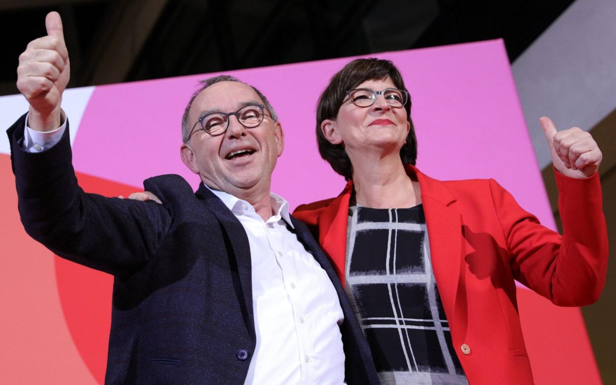 Newly elected co-leaders of the SPD will demand changes to the coalition agreement - REX
