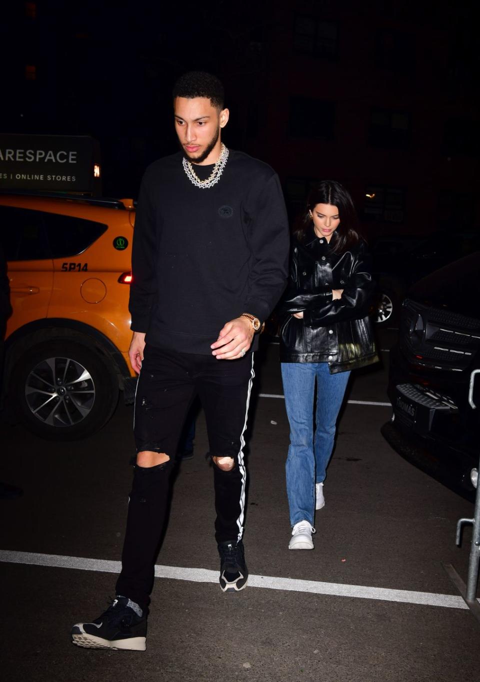 Then: Kendall Jenner & Ben Simmons