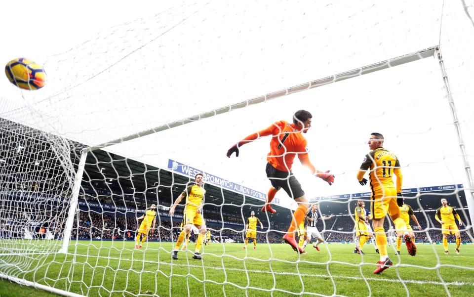 Jonny Evans netted for the Baggies