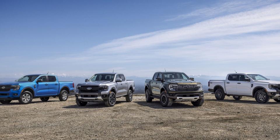 2024 ford ranger lineup