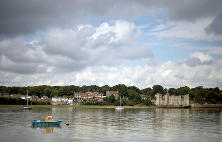 A general view of the River Medway in Chatham, Britain, August 8, 2017. REUTERS/Hannah McKay